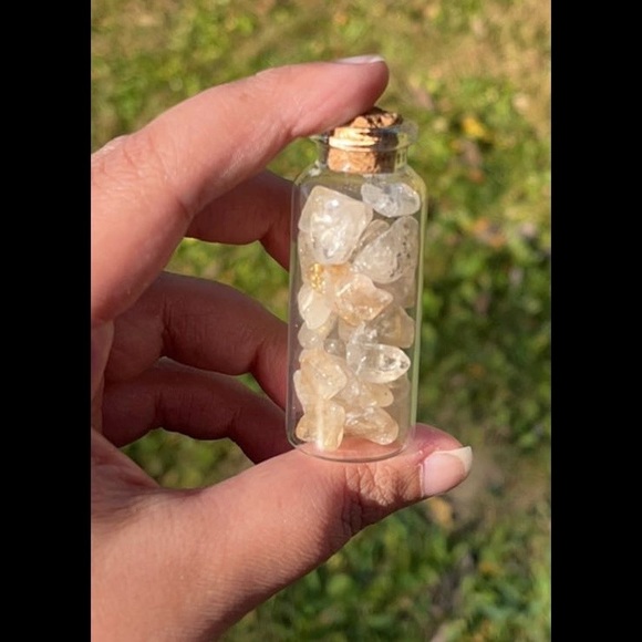(RELISTED) Rutilated Quartz Jar; Intuitively Selected - Picture 7 of 7